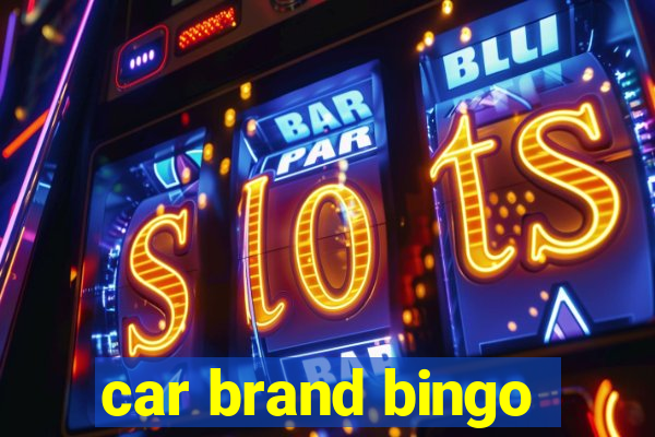 car brand bingo